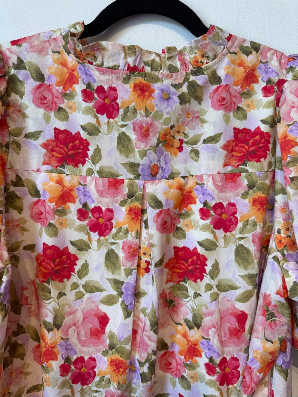NWT ENTRO FLORAL DRESS LARGE - Picture 11 of 11